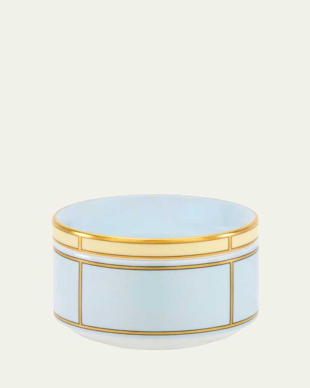 Diva Sugar Bowl with Cover, Celeste
